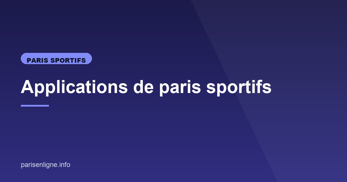 Illustration de l'article consacré aux applications de paris sportifs