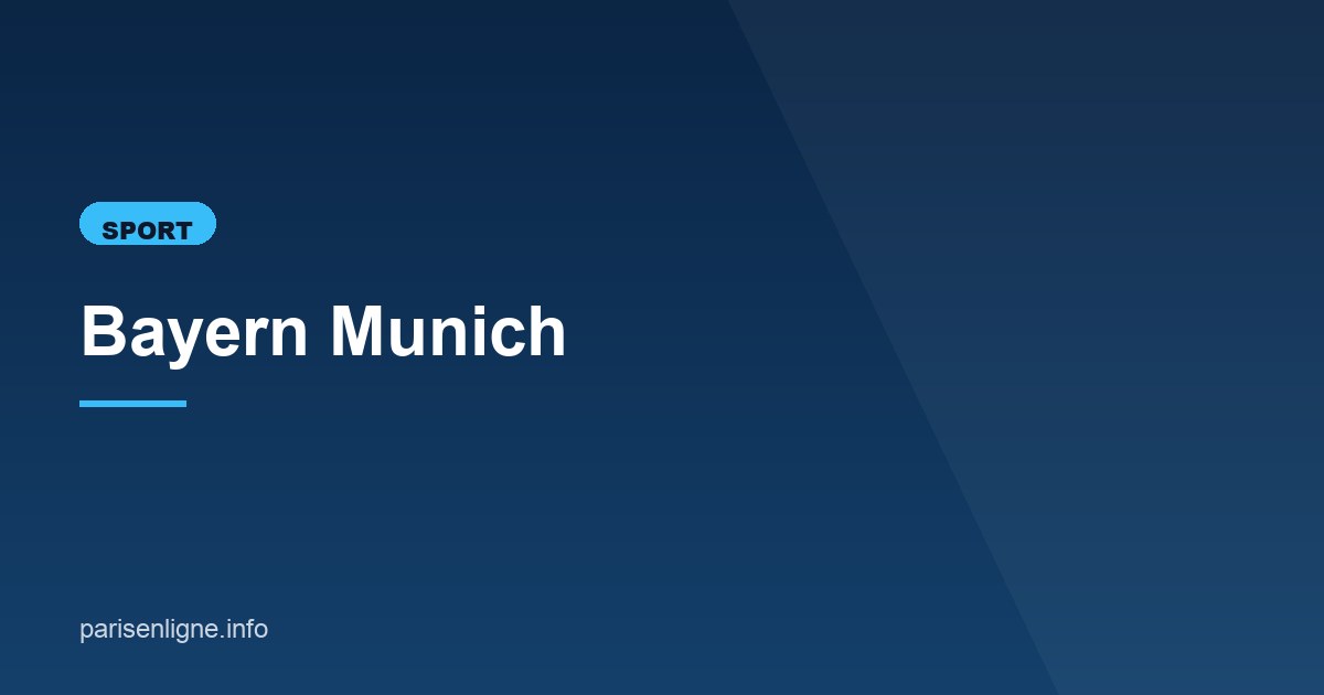 Illustration de l'article consacré au Bayern Munich